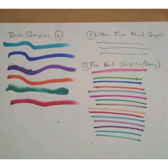 Color Sharpie Lot - Picture 6 of 8